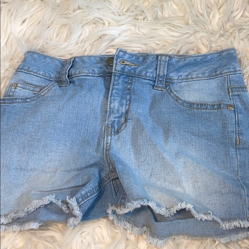 JUSTICE denim shorts for teens/ kids!!